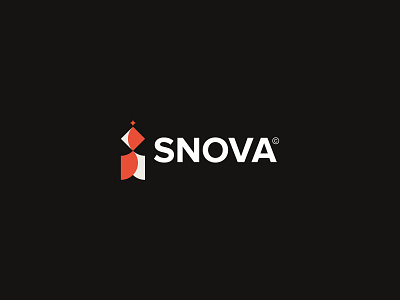 Snova Logo Design agency logo ai branding branding design business logo company logo corporate logo creative logo custom logo icon identity logo logo design logo mark logos logotype minimal logo minimalist logo snova startup logo