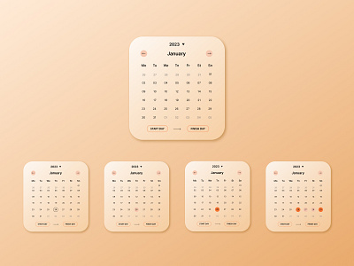 CALENDAR calendar logo options