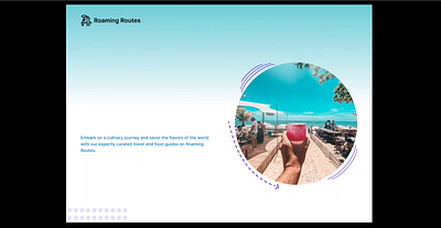 Roaming Routes! accommodation design ui uidesign vacation webdesign website