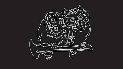 owl vector cute owl design graphic design illustratio illustration owl image owl vector two owl image vector