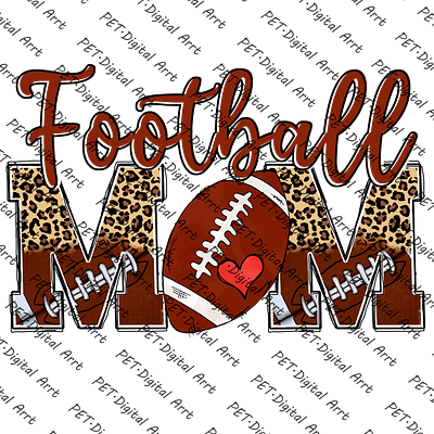 Football Sport Mom design football football mom football sport graphic design illustration mom sport