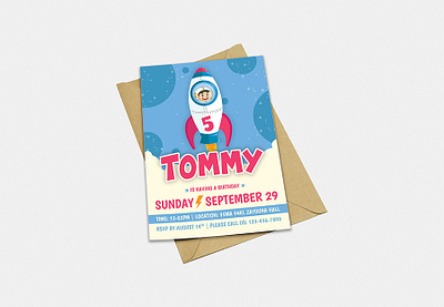 Birthday Invitation Template by OWPictures on Dribbble