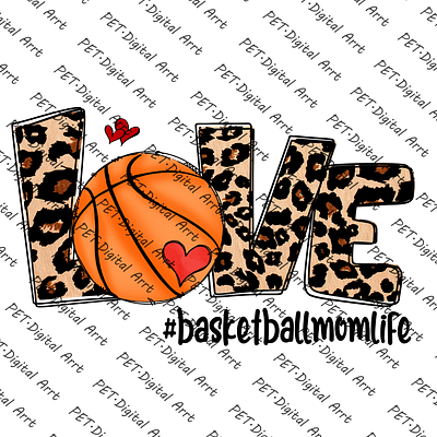 Basketball Mom Life basketball basketball mom basketball mom life design graphic design illustration mom sport