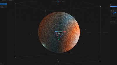 Jupiter 3d animation atmosphere exploration gas globe light lightning planet render solar solarsystem space spline spline3d storm universe