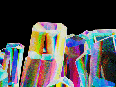 Crystals 3d cinema4d crystal experiment quartz redshift render