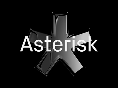 Asterisk 3d aftereffects andstudio animation asterisk cinema4d design star symbol