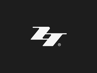 ZT betraydan bold branding clean identity logo mark minimal monochrome