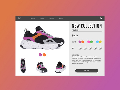 PRODUCT PAGE DESIGN graphic design product page store