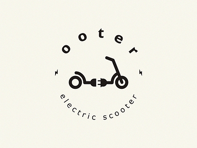 ooter /electric scooter/ electric logo scooter