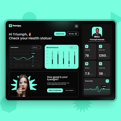 Healthcare Desktop App doctor healthcare medical patient product design uidesign uxdesign wellness