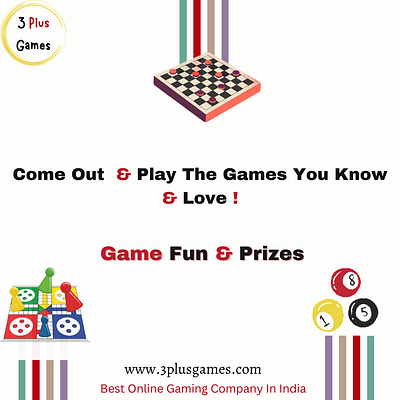 Best Online Gaming platform In India 3plusgames boardgames carrom indiagames ludo onlinegame trend