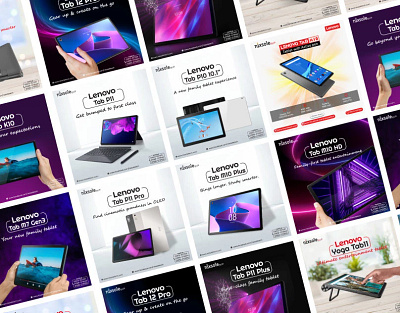 Lenovo Brand tablet post design lenovo lenovo pad lenovo ta lenovo tab lenovo tab m10 lenovo tab social media pad social media social media poster design tab social media