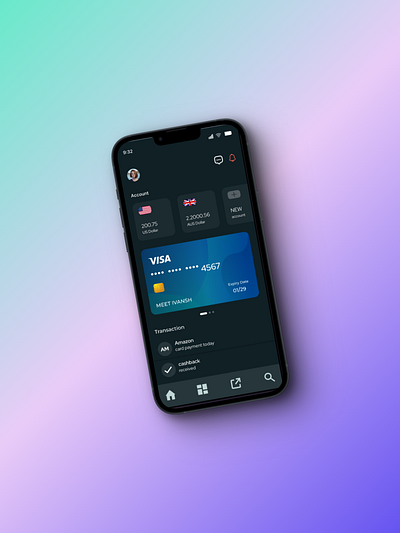 Payment App UI designer financeapp ui uiux uiuxdesign userexperiense userinterface