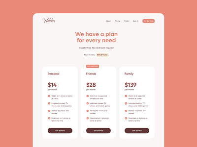 Product Pricing Page cost creative daily ui 030 dailyui030 landing page minimal pricing pricing page pricing plan pricing table simple ui