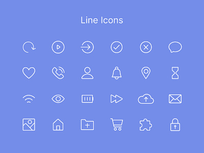 Line icons - Set design figma graphic design icon icons ui user experience user interface ux web web design