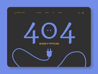 404 Page branding design figma graphic design illustration ui user experience user interface ux web web design website