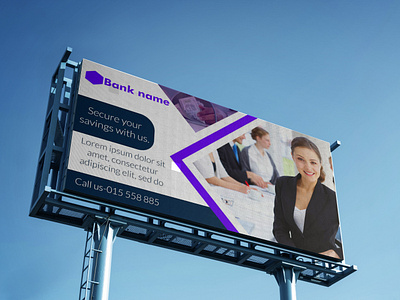 Billboard Banner/Banner Design Concept banner billboard banner branding business design flyer graphic design illustration vector