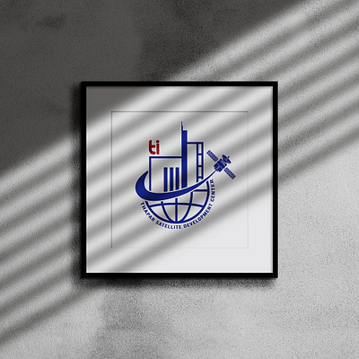 Thapar Satellite Development Center Logo Design branding graphic design logo logo design satellite logo space logo