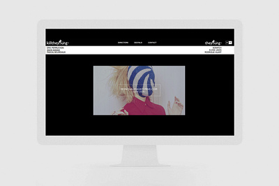 Kill The Young Paris digital production graphic design responsive ui ux website