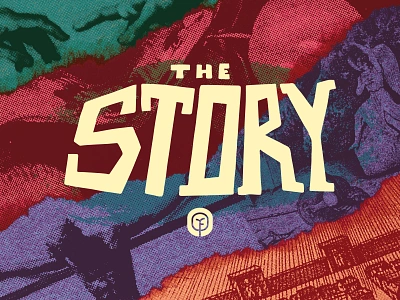 The Story Series Branding - Fair Oaks Church bible bookcoverdesign branding church churchgfx collage coverdesign design faith graphic design handdrawn handdrawntype illustration jesus logo logotype sermon type typeography zine