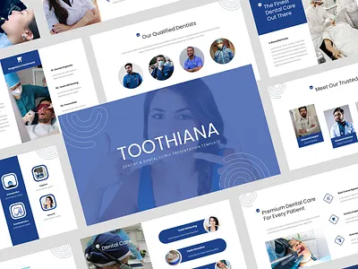Toothiana - Dentist & Dental Clinic Google Slides Template patient