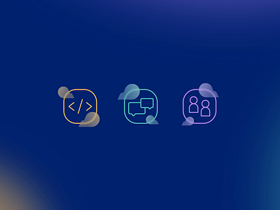 FortisCloud - Services Icons Animations aftereffect animation app avatar bubble chat cloud code coding design future glass glow gradients graphic design icon motion graphics ui ux web