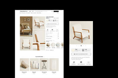 Ecommerce Website clean design ecommerce minimal simple ui website