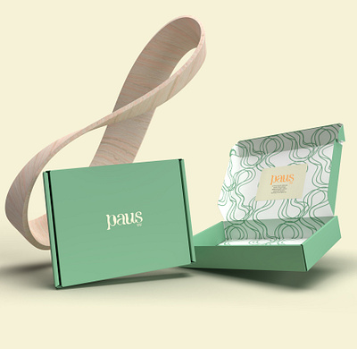 Paus Subscription Box Branding and Packaging branding graphic design logo subscription box