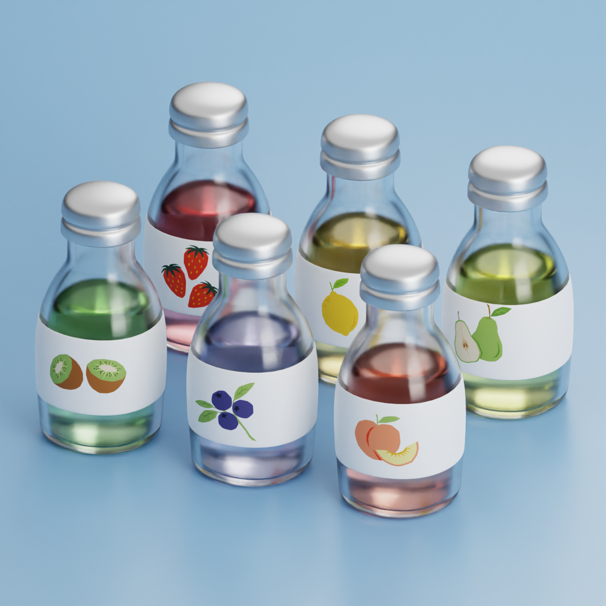 Example of Tiny Bottles