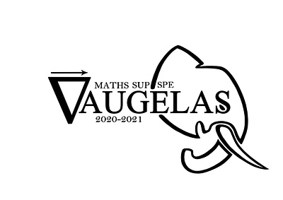 Vaugelas Preparatory Class ... branding design graphic design graphism illustrator logo