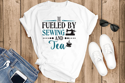 Sewing T-shirt Design design graphic design quilting quotes sewing t shirt tee tshirt tshirt design typography