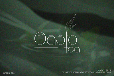 Oasto tea branding design graphic design illustration logo ui vector