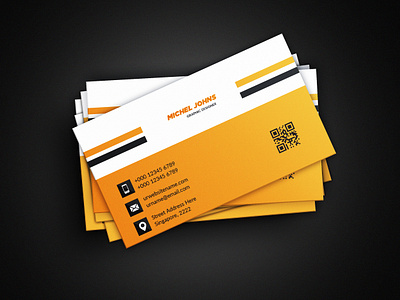 Business Card Design brand identity branding business card business card design card design corporate design graphic design illustration logo typography vector