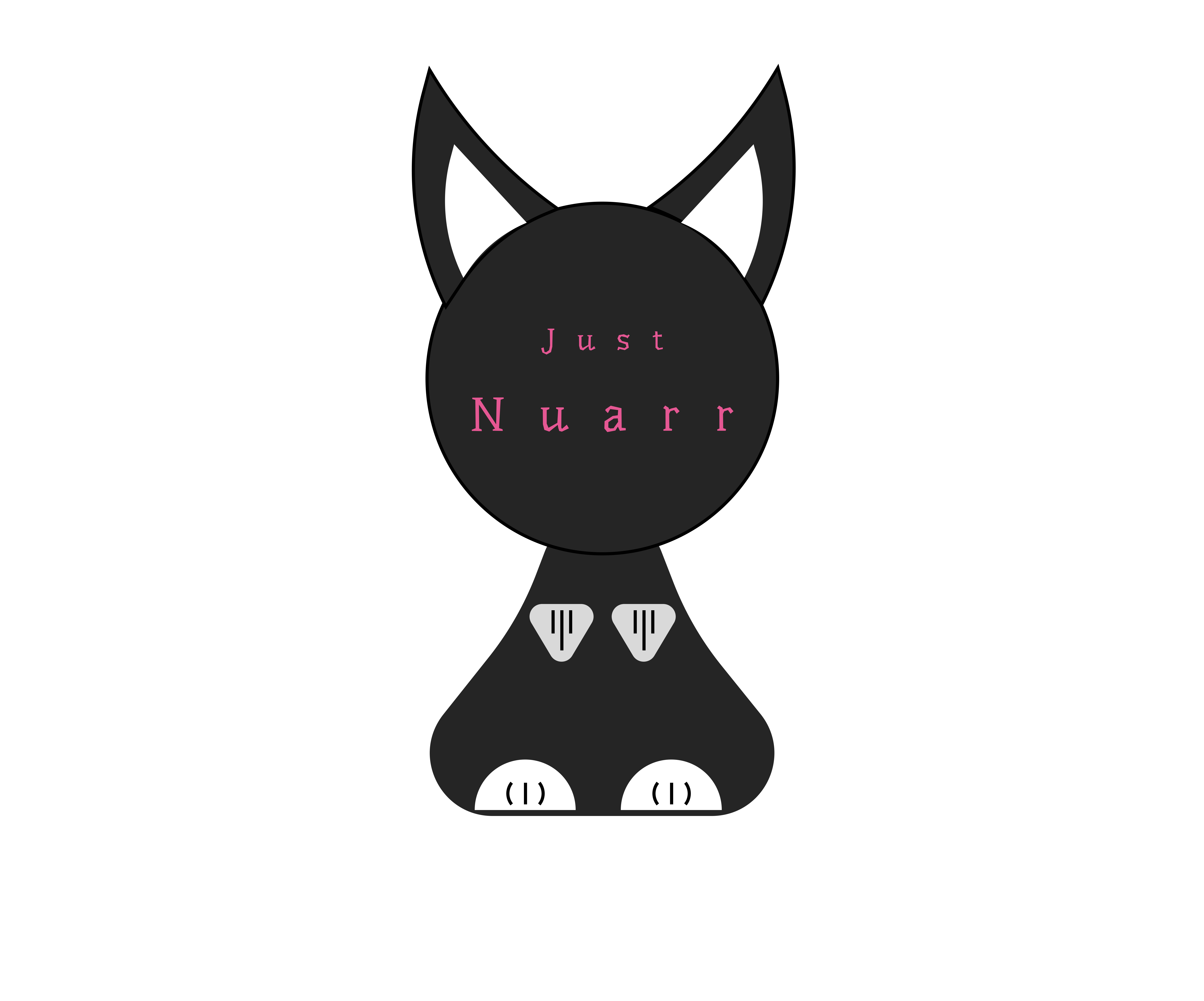 2d cat (logo) 2d art cat digital digitalart illustration logo