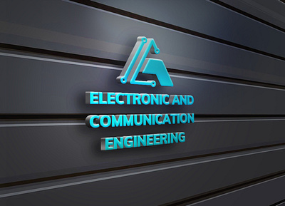 Electronic Company Logo Design 3d animation branding design graphic design illustration logo motion graphics ui ux vector