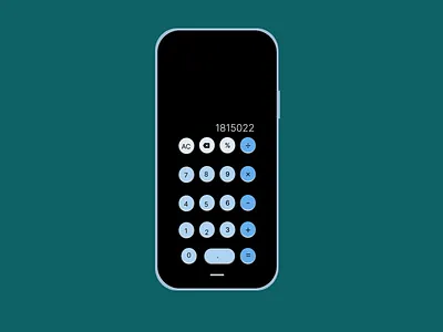 Calculator app design branding design figma logo design ui
