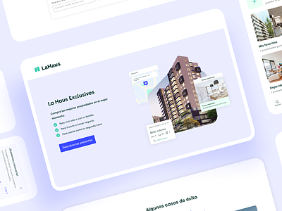 LaHaus - Case Study app design graphic design icons illustration interface modules product real estate ui ux web website