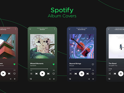 Spotify Album Covers album cover album posters cd collage digital painting fantasy graphic design lo fi beat minimalistic mobile mockup music artwork photo manipulation poster retro sketching spotify sureal texture vintage