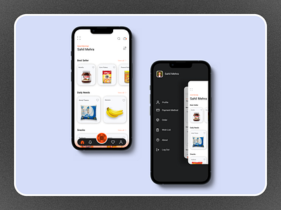 Grocery App Design dribbble best shot minimal trendy ui user