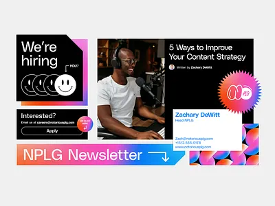 Branding for a Blog blog blog branding branding business card gradient branding gradient visual identity gradients pink branding pink visual identity vibrant gradient visual identity