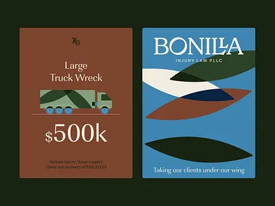 Law Firm Posters car car illustration feather branding feathers illustration law firm law firm branding law firm illustration law firm poster law firm visual identity truck truck illustration