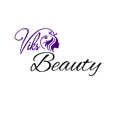 Beauty Logo Design Vactor modren