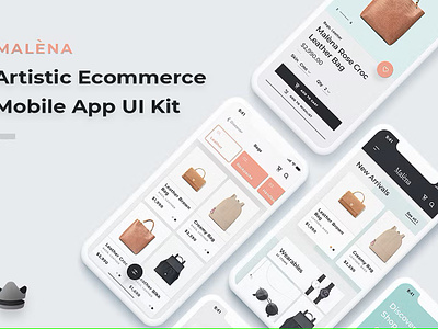 Artistic E-commerce Mobile Application UI UX Design android apps design ecommerce ios mobile application mobile apps softronixs ui design ui ux ui ux design ux design