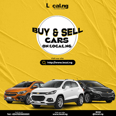 Sales of Car branding graphic design motion graphics