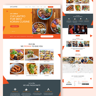 Food Landing Page food