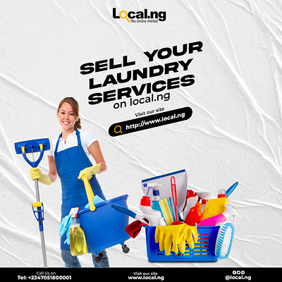 Laundry Service branding graphic design motion graphics