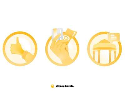 Alibaba Travels. Illustration Design figma illustration