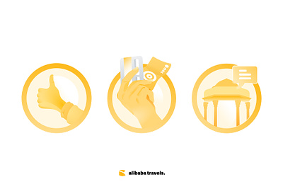 Alibaba Travels. Illustration Design figma illustration