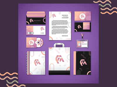 Brand Kit/Stationary brand kit branding carousal design graphic design illustration logo poster social media design typography ux