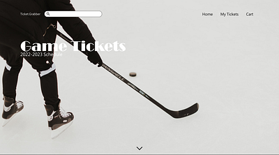 Ticket.Grabber design mockup ui ux website